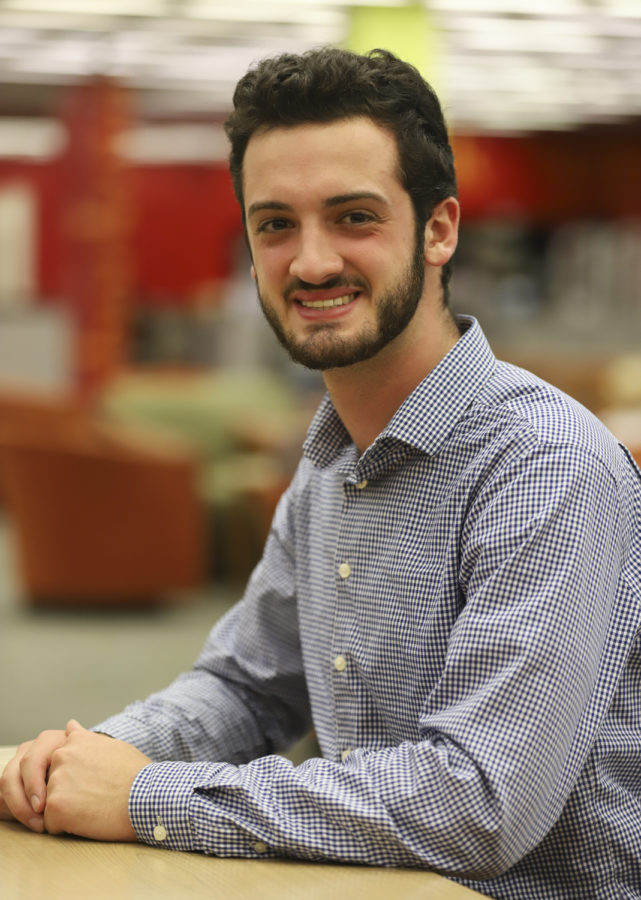 Senior computer engineering major Alec Cantor works 40 hours a week for his co-op with Mine Safety Applications for the second semester in a row.