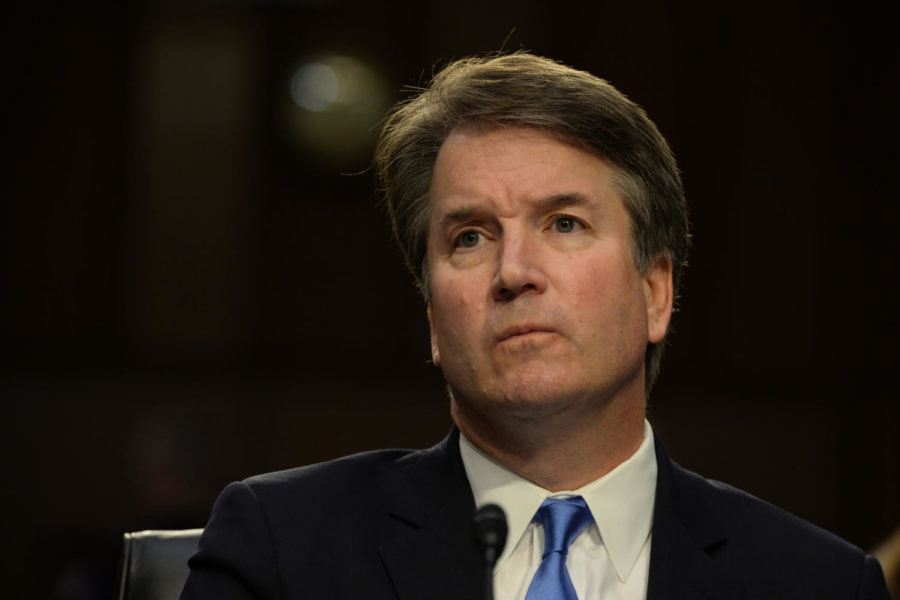Supreme+Court+Associate+Justice+nominee+Brett+Kavanaugh+at+his+confirmation+hearing+before+the+Senate+Judiciary+Committee+in+the+Hart+Senate+Office+Building+in+Washington%2C+D.C.%2C+on+Wednesday%2C+Sept.+5%2C+2018.+%28Christy+Bowe%2FGlobe+Photos%2FZuma+Press%2FTNS%29