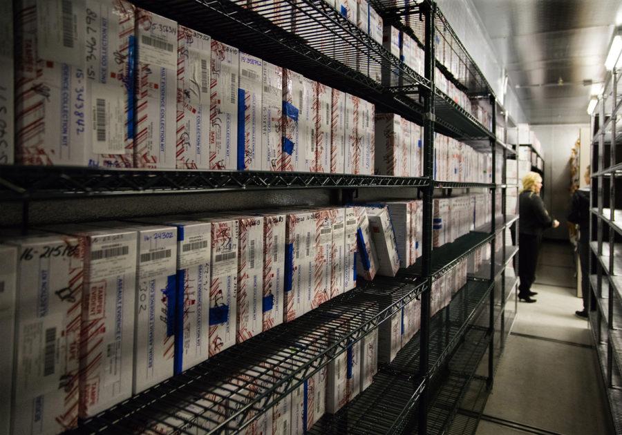 Hundreds of untested rape kits are stored at the Seattle Police Department’s evidence warehouse. 