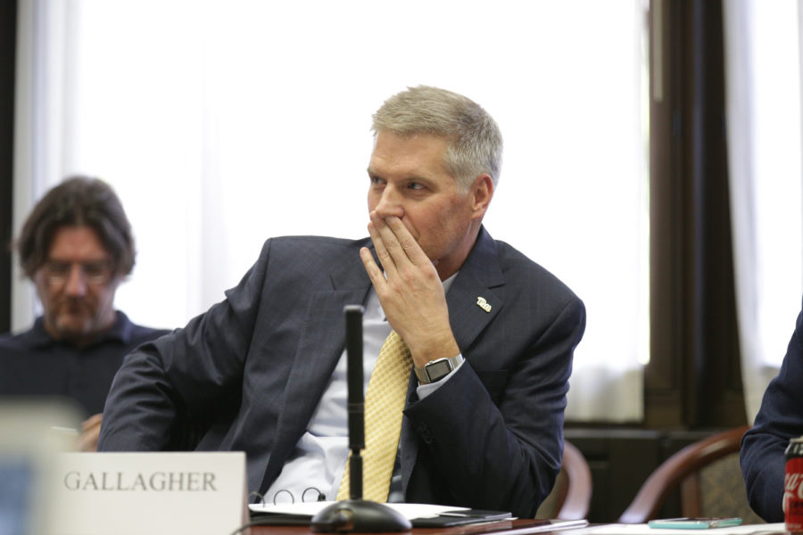 Following his 2.25 percent raise, Chancellor Patrick Gallagher will have a salary of more than $1,000,000 in the 2019 fiscal year.