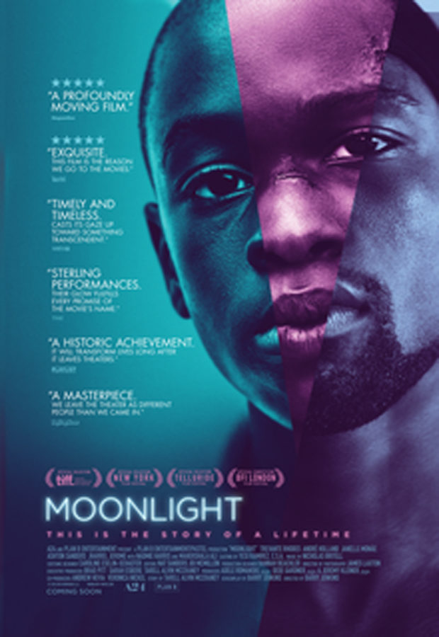 The “Moonlight” theatrical release poster.
