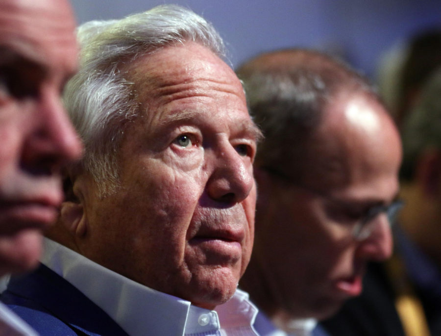 Robert Kraft was charged Friday on two counts of soliciting sex as part of a larger investigation of prostitution and suspected human trafficking in Jupiter, Florida. 