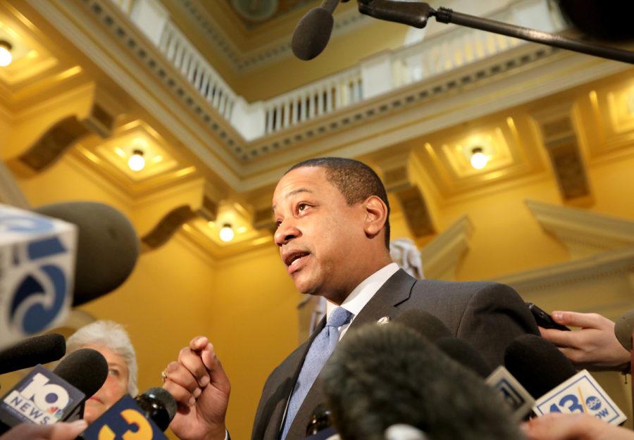 Lt. Gov. Justin Fairfax talks on Feb. 2 about the allegations of sexual assault and the possibility of him becoming the next governor of Virginia. 
