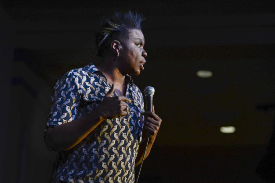 Leslie Jones performed at the first Women’s Empowerment Week in March 2017. 
