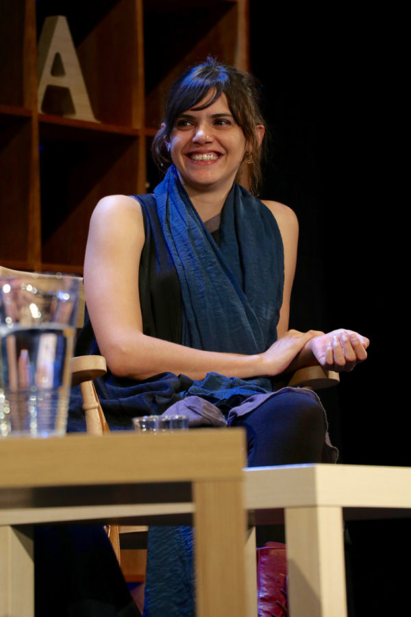 Mexican author Valeria Luiselli at Hay Festival 2016.