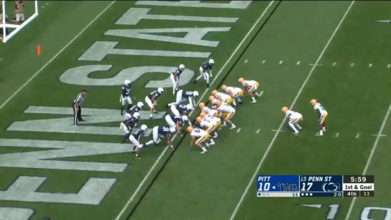 Film Study: Reliving Pitt’s Goal-line Collapse - The Pitt News