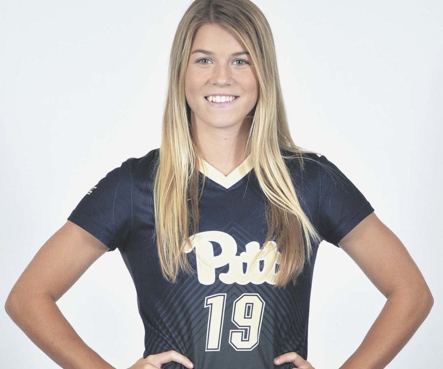 First-year forward Amanda West is the first Pitt women’s soccer rookie to earn ACC Offensive Player of the Week honors.
