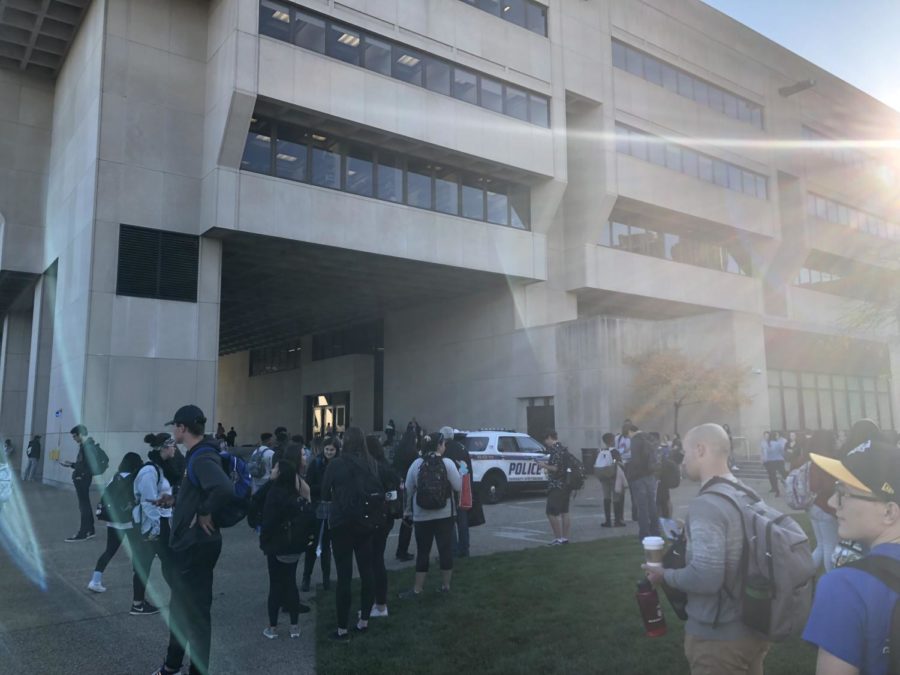 Posvar Hall evacuated after small construction fire
