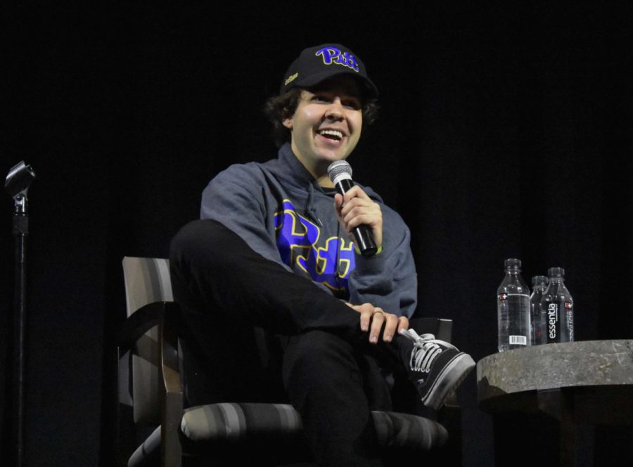 Pitt Program Council hosted YouTube personality and vlogger David Dobrik Tuesday night in the William Pitt Union Assembly Room. 