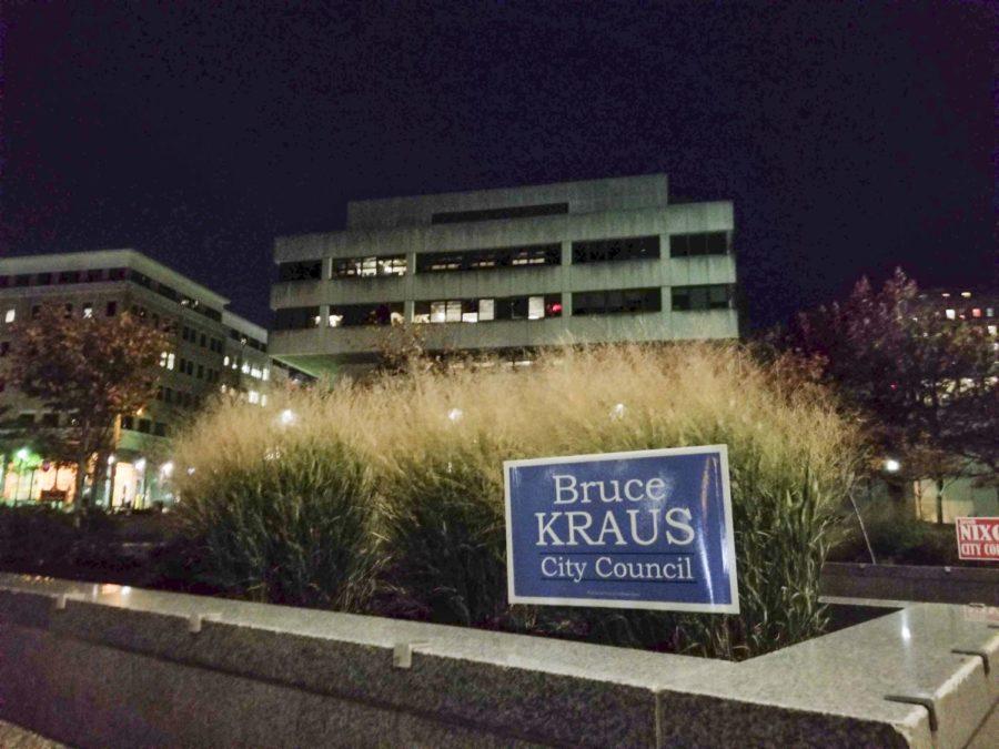 Incumbent Bruce Kraus beat independent Jacob Nixon in Tuesday’s election for the District 3 City Council seat. 