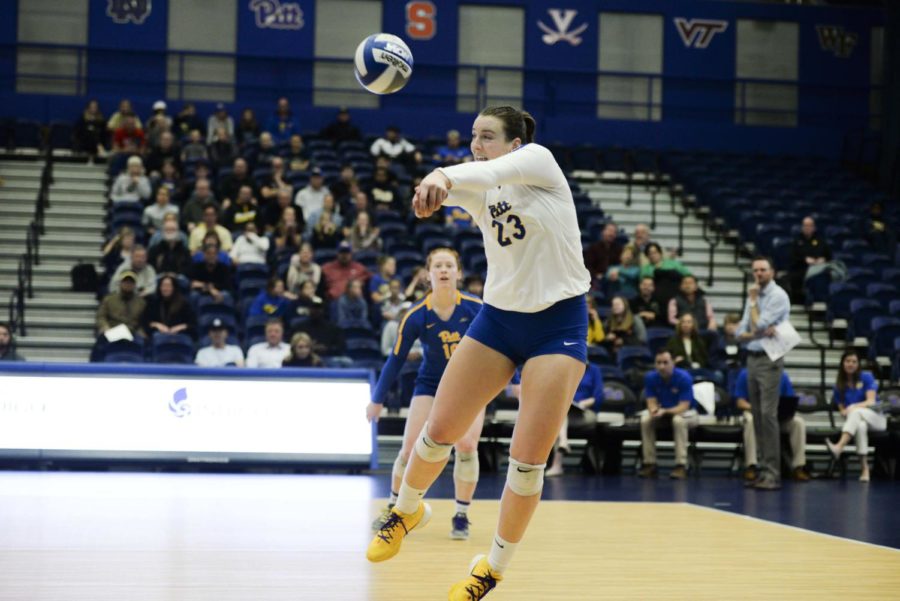 Pitt volleyball swept Wake Forest 3-0 at home on Friday, improving it’s record to 22-1 overall and 11-0 in the ACC. 