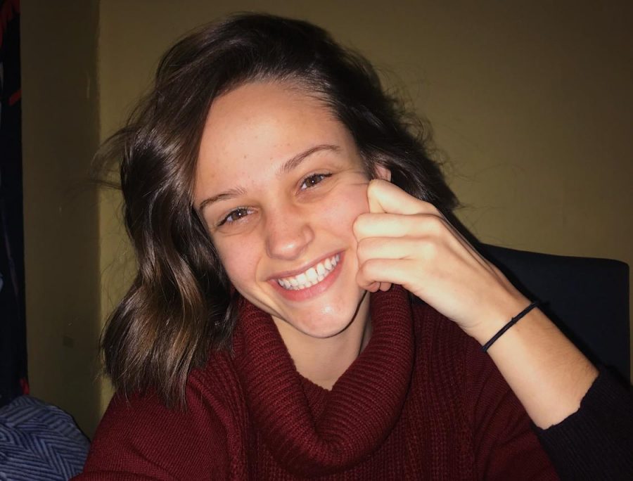 Kristen Steffes, a junior biology major, works with organizations like Pittsburgh Action Against Rape, Feminist Empower Movement and PantherWELL to keep her peers informed. 