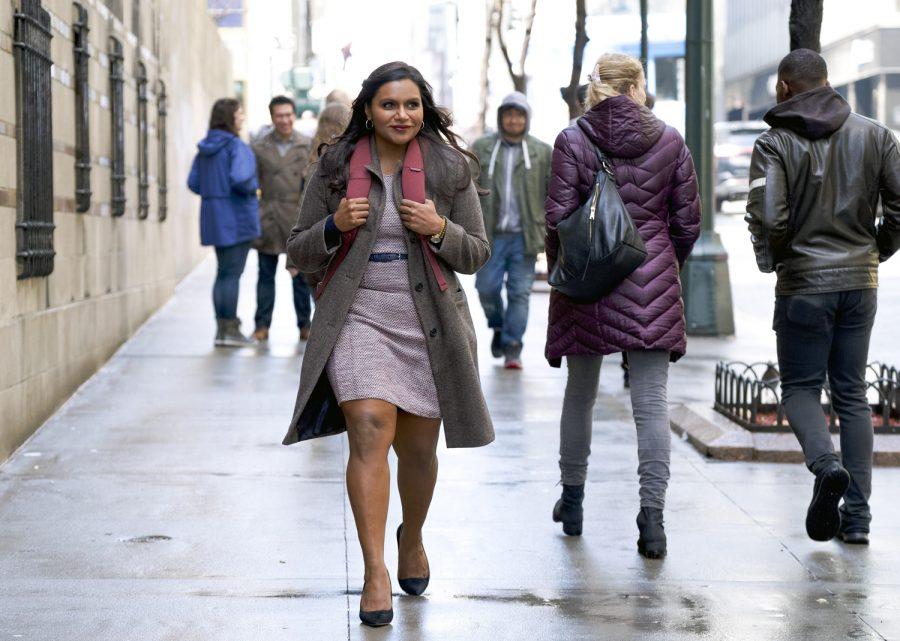 Mindy Kaling plays novice comedy writer Molly Patel in a scene from Late Night. 
