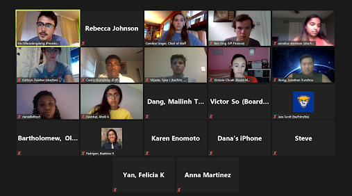 Student Government Board held a virtual Town Hall on Thursday.