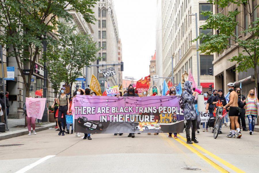 SisTersPGH hosted a Sunday march from Freedom Corner to Allegheny Commons Park as part of “People’s Pride PGH 2020: Black Trans Lives Matter Too.” 