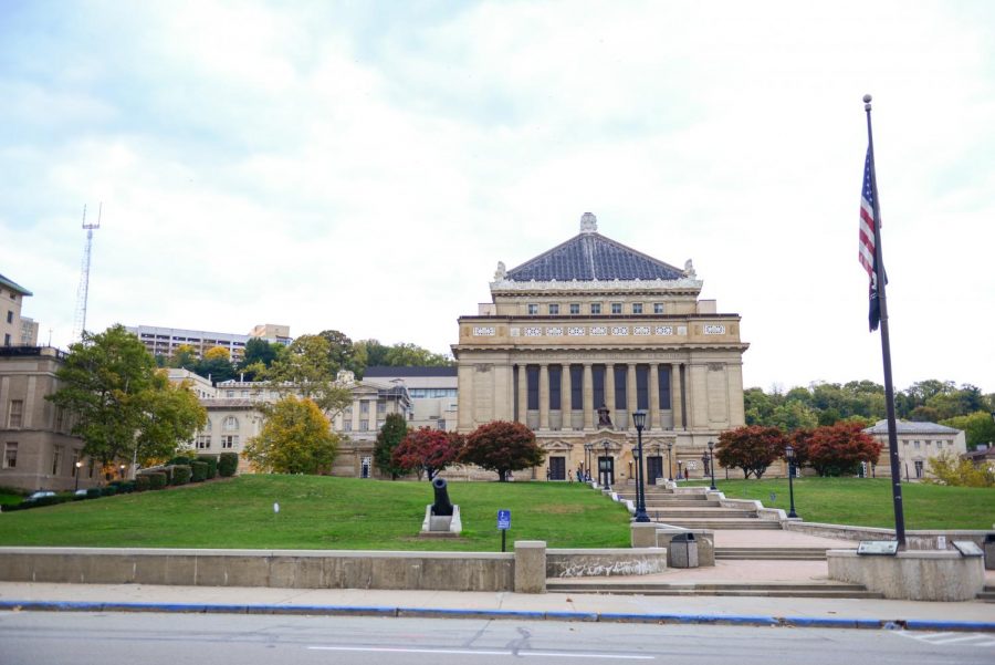 Soldiers and Sailors Memorial Hall is one of the largest polling locations in Allegheny County. 