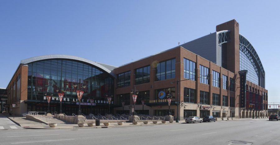 Bankers Life Fieldhouse will host the 2021 NCAA mens basketball tournament games in the first and second rounds and the Sweet 16.