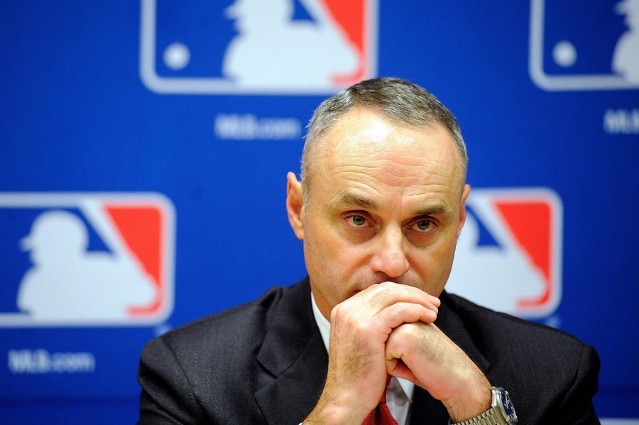 Major League Baseball commissioner Rob Manfred.
