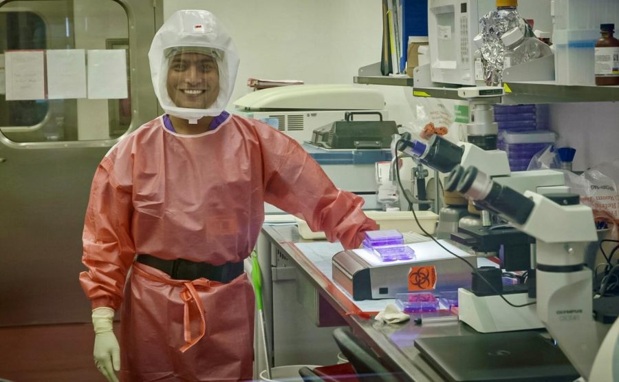 Dr. Shamkumar Nambulli, a researcher from the Center for Vaccine Research, worked on the delivery of the nanobodies to hamsters to fight against COVID-19 and neutralize the virus’ effect on the body.