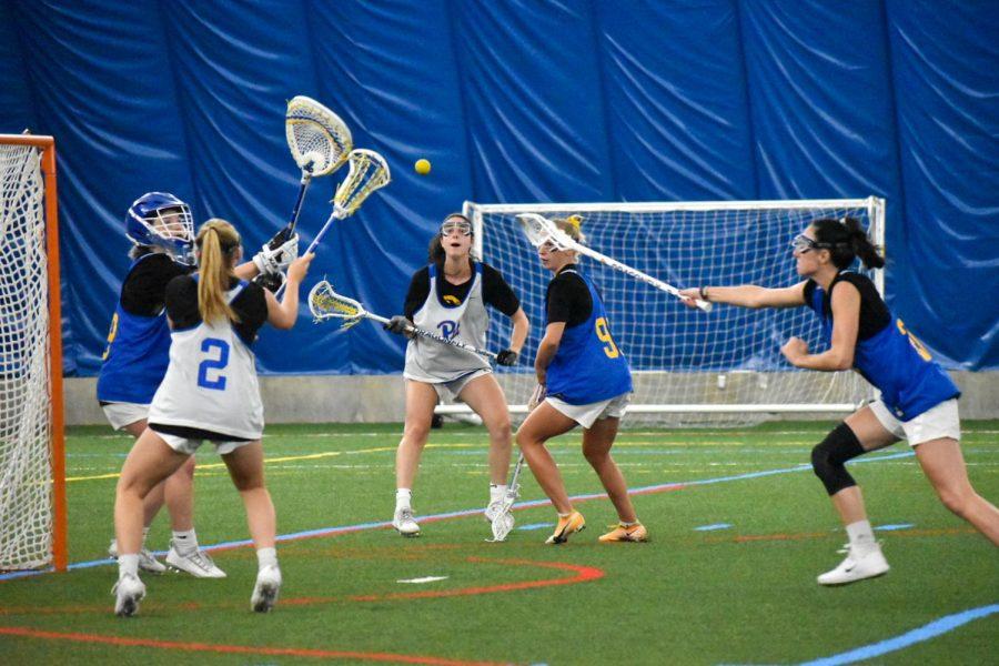 Highmark Stadium will be the home of Pitt women’s lacrosse for its inaugural 2022 season. Pictured is the Panthers lacrosse team’s first practice on Aug. 30.