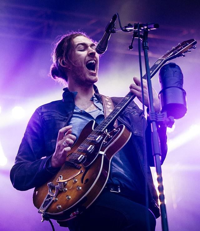 Hozier performs in Seattle in 2015.