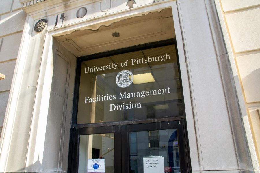 The University of Pittsburgh Office of Facilities Management on Forbes Avenue. 