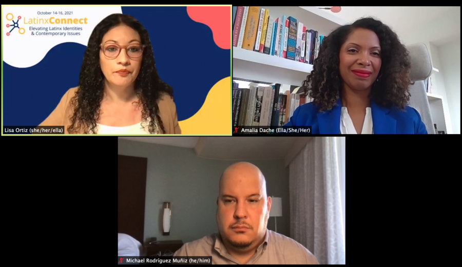 Sponsored by Pitt’s year of data and society, the 2021 Latinx Connect Conference featured the virtual panel “Latinx Data: Historical Civil Rights Advocacy and Contemporary Intersectional Insights” last Friday morning.
