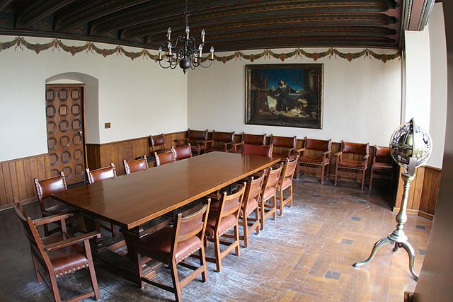 The Polish Nationality Room in the Cathedral of Learning.