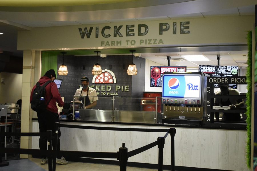 Wicked Pie opened in the William Pitt Union’s Schenley Cafe food court on Nov. 2.