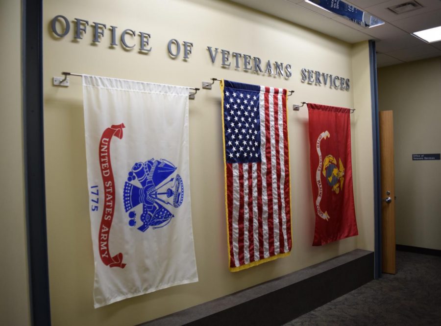Pitt’s Office of Veterans Services in Posvar Hall. 