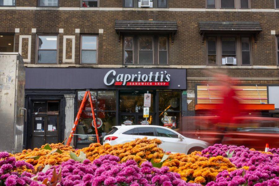 Capriotti’s Sandwich Shop on Forbes Avenue. 

