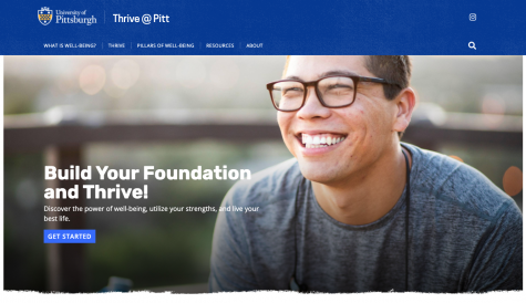 Thrive @ Pitt was recently launched by the Campus Well-Being Consortium to connect students to well-being resources.
