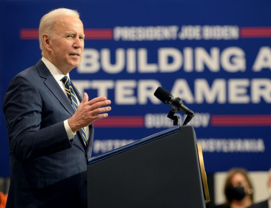 President Joe Biden visited Pittsburgh on Friday to tout his administration’s investment in infrastructure 