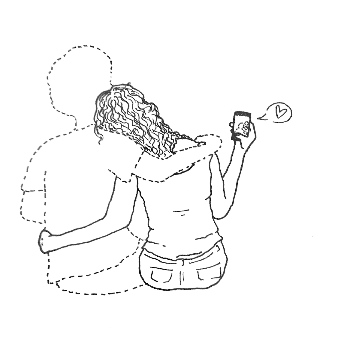 drawing couples tumblr
