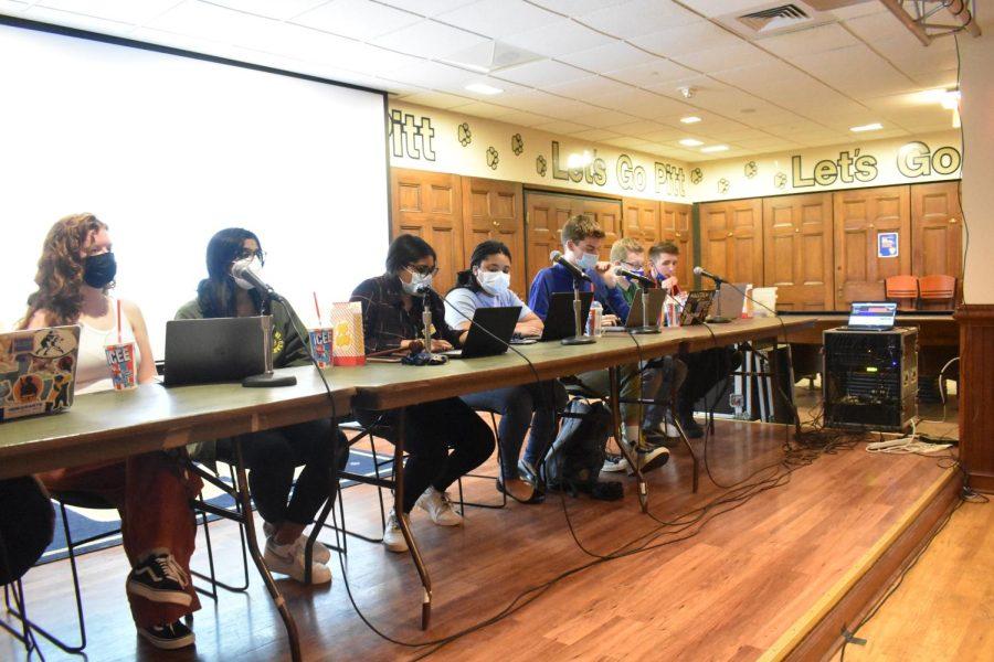 Student Government Board at its weekly meeting in Nordy’s Place on Tuesday night.