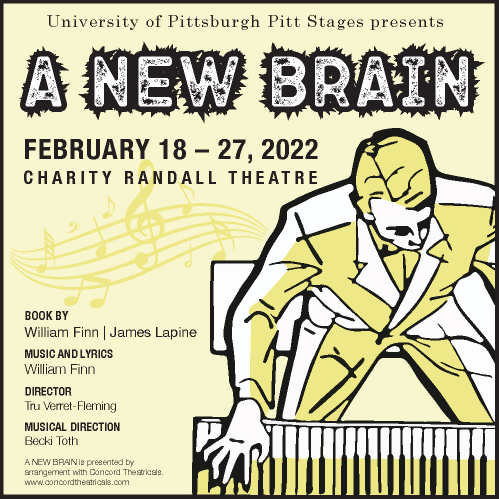 Pitt Stages ‘A New Brain’ centers on the growth of a troubled artist