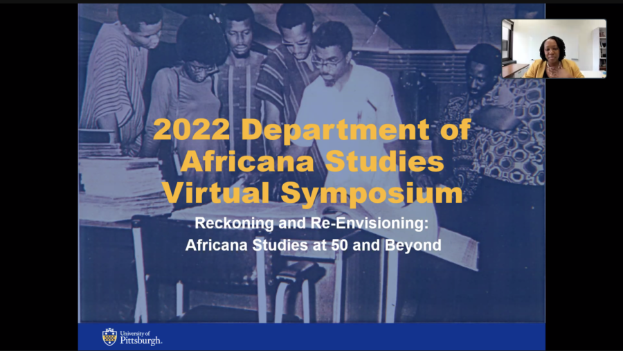 A virtual panel called “Reflections on Africana Studies at Pitt” hosted by the Department of Africana Studies on Friday. 
