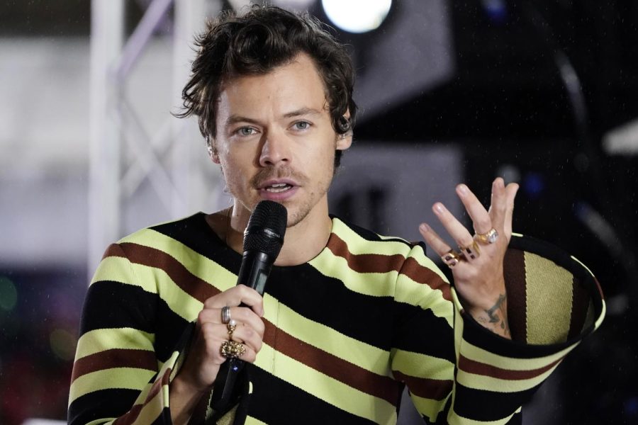 Harry Styles appears on NBCs Today show at Rockefeller Plaza on Thursday, May 19 in New York. 
