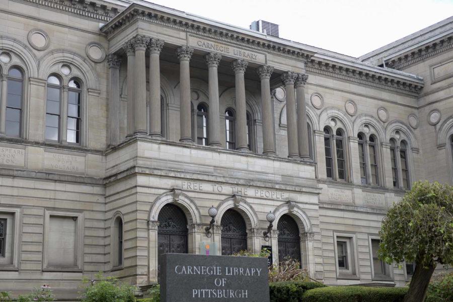 Carnegie Library of Pittsburgh-Main in Oakland. 
