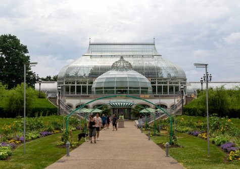 Phipps Conservatory and Botanical Gardens in Oakland. 

