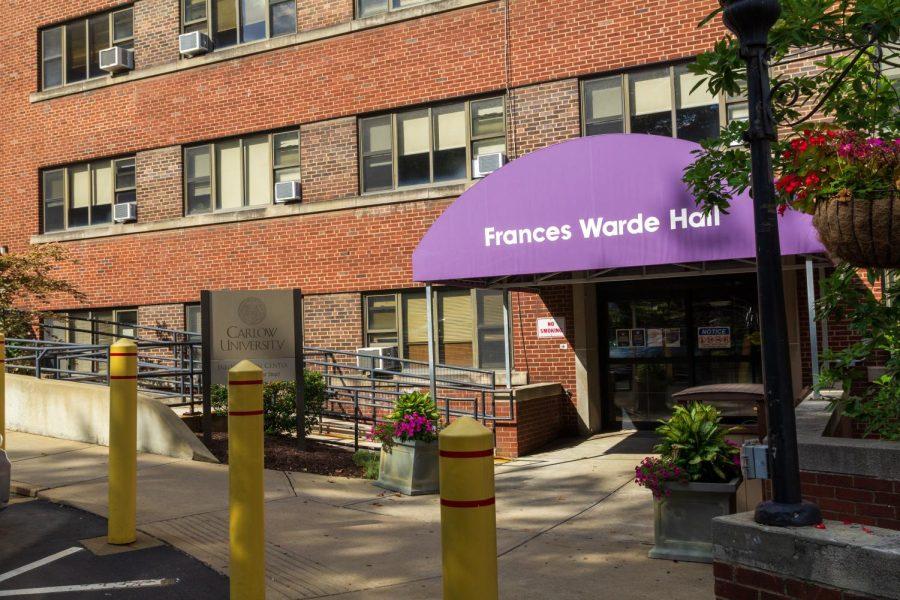 Frances+Warde+Hall+on+Carlow+University%E2%80%99s+campus.+%0A
