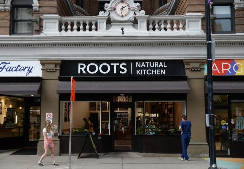 Roots Natural Kitchen on Forbes Avenue. 
