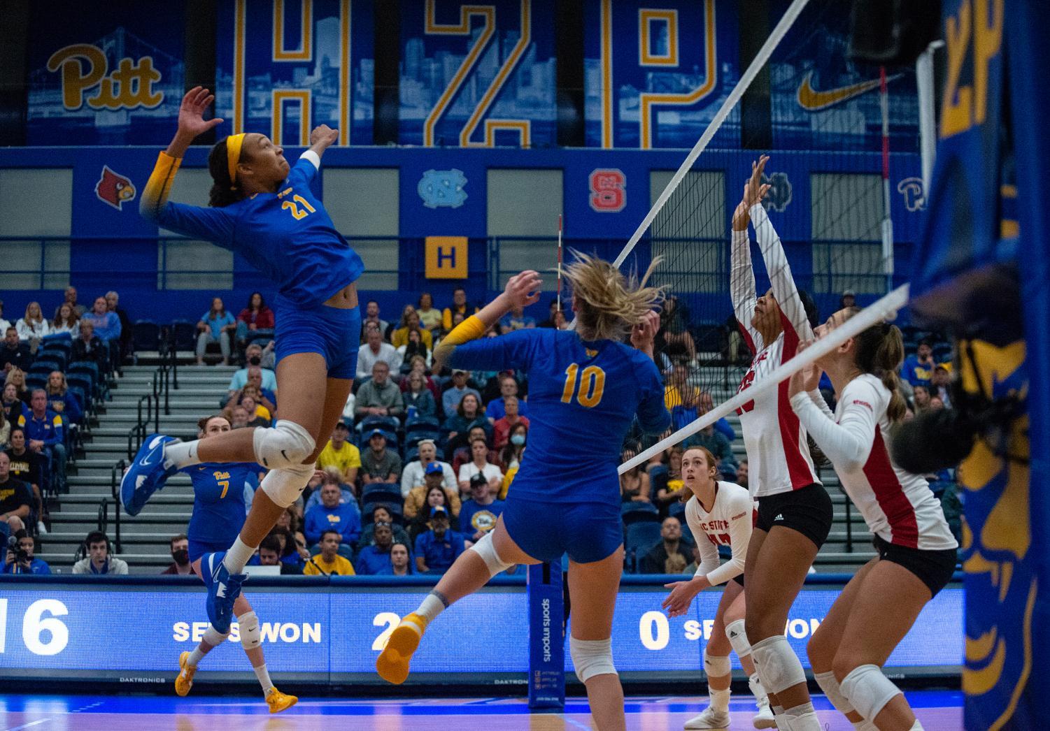 Pitt Volleyball Off To Hot Start In ACC Play, Beats UNC And NC State ...