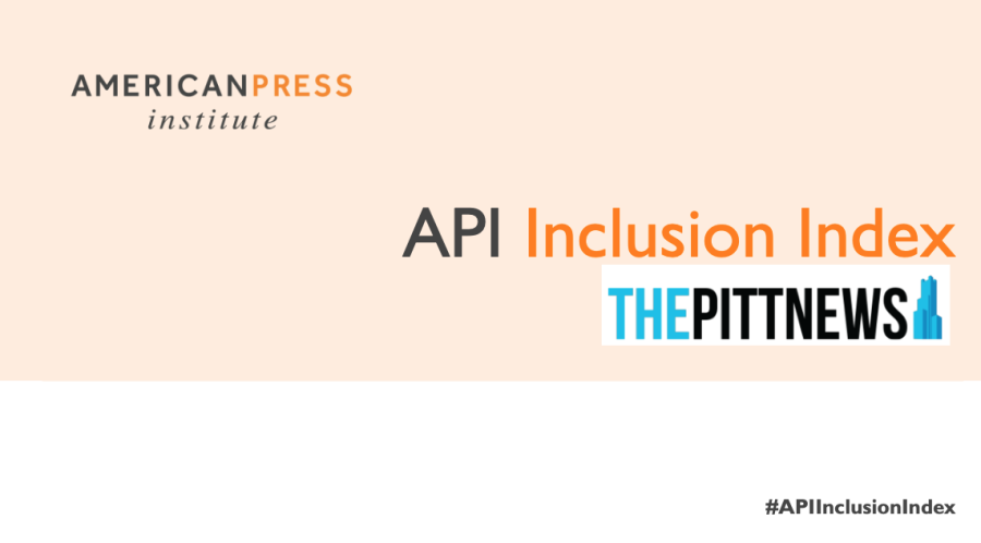 Screenshot of The Pitt News API Inclusion Index project.