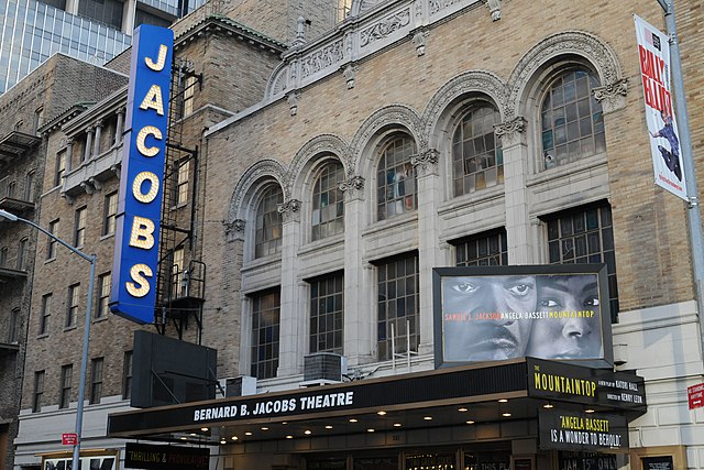 The+Bernard+B+Jacobs+Theatre+on+Broadway%3B+242+West+45th+Street.%0A