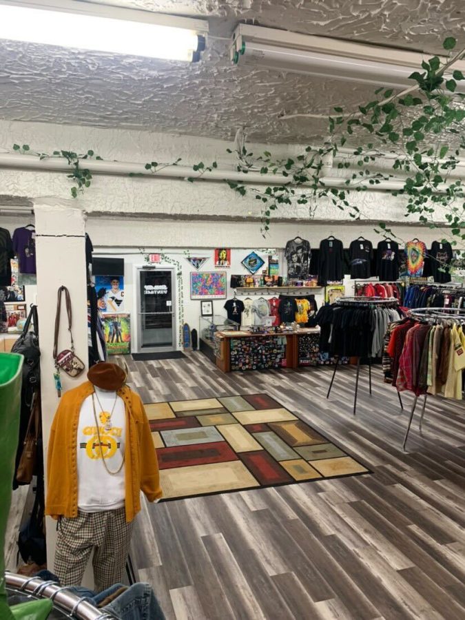 The inside of Steal City Vintage on Murray Avenue in Squirrel Hill.