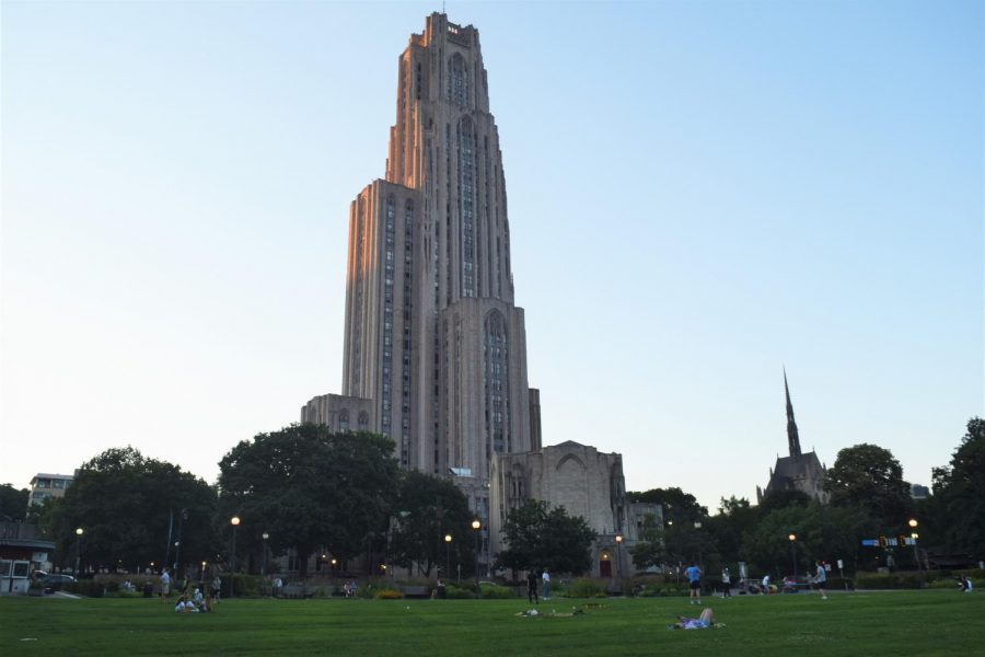 The Cathedral of Learning.
