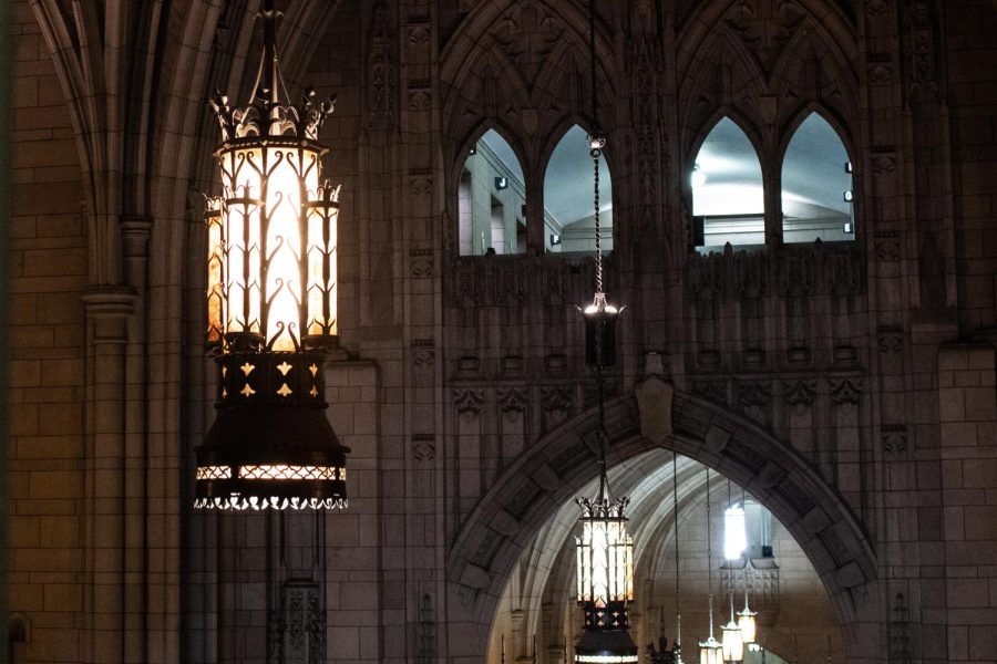 The first floor of the Cathedral of Learning. 