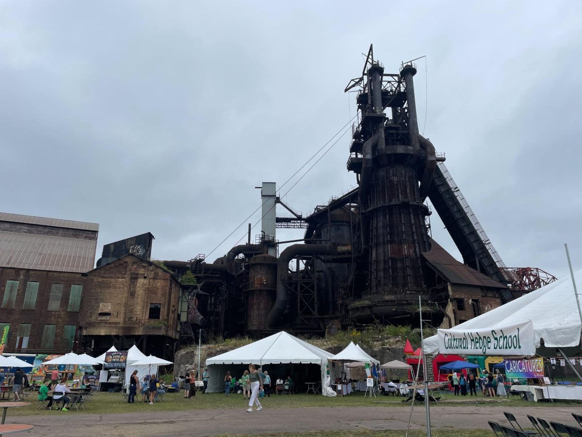 Pittsburgh Irish Festival takes place under the backdrop of the dramatic Carrie Blast Furnace in the Swissvale neighborhood during the weekend of September 8th, 2023.
