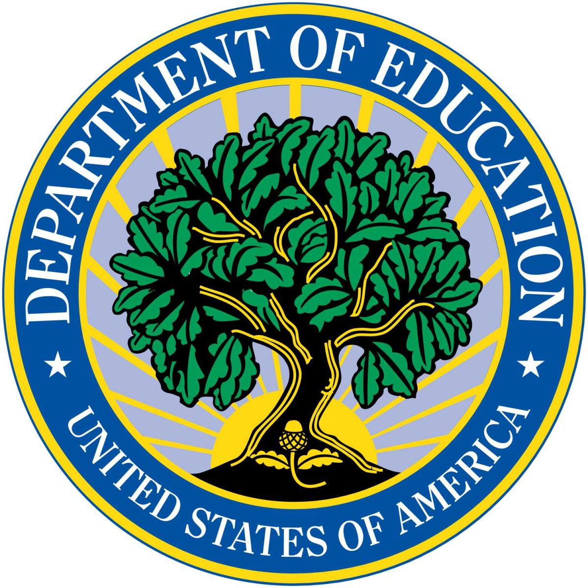 The Department of Education logo.